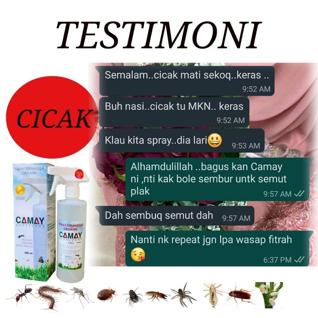 Spray Serangga Organik - Camay Repellent